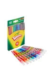 10 Twistable Crayons- Amerikan-Nontoxic- 10 Renk Çevrilebilen Pastel Mum Boya Kalemi thumbnail 3