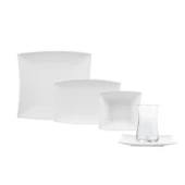 Karaca Forever Bone New Perfect White 26 Parça 6 Kişilik Kahvaltı Takımı thumbnail 3