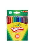 10 Twistable Crayons- Amerikan-Nontoxic- 10 Renk Çevrilebilen Pastel Mum Boya Kalemi thumbnail 1