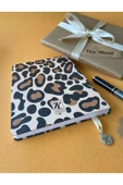 Leopar Desenli A5 Çizgili Defter – Sert Kapaklı 96 Yaprak - 6