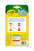 10 Super Tips Washable Markers- Amerikan-Nontoxic- 10 Yıkanabilir İnce-Kalın Uçlu Keçeli Boya Kalemi thumbnail 3