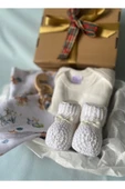 Hoşgeldin Bebek, Unisex, Yenidoğan Bebek Organik Hediye Seti thumbnail 4
