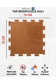 Tekstilnet Peluş Kreş Halısı Anaokulu Puzzle Halı Japon Halı - 5