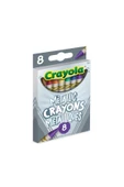 8 Metallic Crayons- Amerikan-Nontoxic- 8 Metalik Renk Mum Boya Seti thumbnail 6