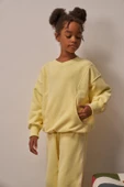 Sarı Hidden Pocket Unisex Eşofman Takım thumbnail 6