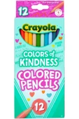 12 Colors of Kindness Pencils- Amerikan-Nontoxic- 12 Renk Kuru Boya Seti thumbnail 1
