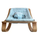 Ahşap Sallanır Ana Kucağı / Bebek sallanır beşik / Yeni Doğan Bebek Organik Hediye - 1