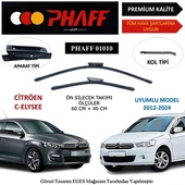Phaff Citroen C-Elysee Phaff Muz Silecek Takımı (2012-2017) - 1
