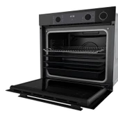 QEP64CS New Steamart&Fryart Serisi Buharlı Siyah Ankastre Fırın (0+9 Fonksiyon) thumbnail 2