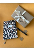 Leopar Desenli A5 Çizgili Defter – Sert Kapaklı 96 Yaprak - 5