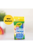 6 Pip Squeaks Washable Markers- Amerikan-Nontoxic- 6 Yıkanabilir Marker- 3 yaş üzeri thumbnail 2