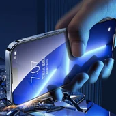 Apple iPhone 13 Recci RSP-A10 HD Temperli Cam Ekran Koruyucu + Kolay Uygulama Aparatlı - 12