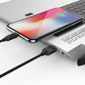 Recci RCL-P100 City of Sky Serisi Lightning to USB-A Data ve Şarj Kablosu 1M - 6