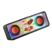 Recci RSK-W38 Space Station Serisi RGB Led Işıklı Bluetooth Hoparlör FM Radio Özellikli - 1