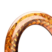 Recci RTC-P19CC Amber Serisi Type-C to Type-C PD 100W Şeffaf Tasarım Şarj ve Data Kablosu 1.5M - 3