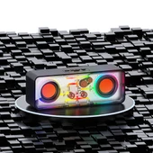 Recci RSK-W38 Space Station Serisi RGB Led Işıklı Bluetooth Hoparlör FM Radio Özellikli - 4
