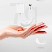 Recci RDS-A10 Lightning PD3.0 2in1 Şarj ve Ses Adaptörü thumbnail 7