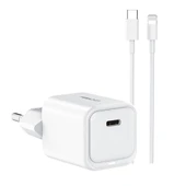 Recci RC65E Hızlı Şarj Başlığı Type-C to Lightning PD 20W Kablolu Şarj Seti - 1