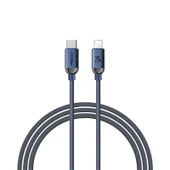 Recci RS09CL PD Crystal Serisi 30W Hızlı Şarj Özellikli Type-C To Lightning PD Kablo 1.2M thumbnail 6