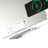 Recci RC109E Type-C PD & USB-A GaN Teknolojili Hızlı Şarj Başlığı 65W - 3