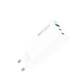 Recci RC109E Type-C PD & USB-A GaN Teknolojili Hızlı Şarj Başlığı 65W - 2