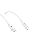 Recci RC106E GaN Teknolojili Hızlı Şarj Başlığı Type-C to Type-C PD 25W Kablolu Şarj Seti - 5