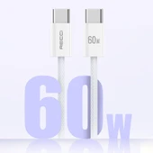 Recci RS15CC Nature Serisi 60W Hızlı Şarj Özellikli Type-C To Type-C PD Kablo 2M - 6