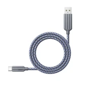 Recci RTC-N23C 3A Hızlı Şarj Özellikli Type-C to USB-A Kablo 1M thumbnail 2