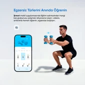 Şımart Akıllı Dambıl 2x1 Kg Uygulama Destekli, Sesli Yönlendirmeli, LCD Ekranlı - 5