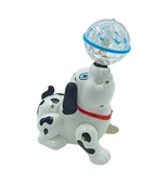 Sesli Rengarenk Işıklı Hareketli Müzikli Pilli Oyuncak Dansçı Köpek thumbnail 2