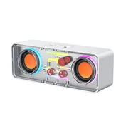 Recci RSK-W38 Space Station Serisi RGB Led Işıklı Bluetooth Hoparlör FM Radio Özellikli - 11