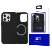 Apple iPhone 14 Pro Max Kılıf M-safe Şarj Özellikli Liquid Silikon Recci Mousse Serisi Kapak - 6