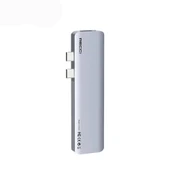 Recci RH08 Type-C to Type-C + SD/TF + USB3.0 + USB2.0 + HDMI + Thunderbolt 3 Bağlantılı 7in2 Hub - 9