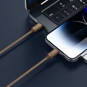 Recci RS08C Warrior Serisi USB-A to Type-C 100W Hızlı Şarj Özellikli Data ve Şarj Kablosu 1.2M thumbnail 2