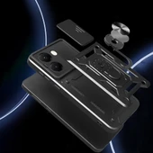 Xiaomi Poco X7 Pro Kılıf Kamera Korumalı Zırh Tank Sürgülü Vega Kapak - 5