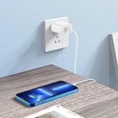 Recci RS06L USB-A to Lightning 2.4A Hızlı Şarj Özellikli Data ve Şarj Kablosu 1M - 3