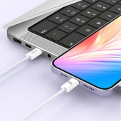 Recci RS15CC Nature Serisi 60W Hızlı Şarj Özellikli Type-C To Type-C PD Kablo 2M - 2