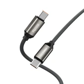 Recci RS45CC Type-C to Type-C PD 100W Örgü Tasarımlı Hızlı Şarj Özellikli Data ve Şarj Kablosu 1M - 2