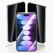 Apple iPhone 15 Pro Recci RSP-A17AP Privacy Temperli Cam Ekran Koruyucu - 8