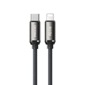 Recci RS35CL Type-C to Lightning PD 30W Örgü Tasarımlı Hızlı Şarj Özellikli Data ve Şarj Kablosu 1M - 12