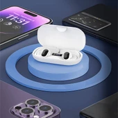 Recci REP-W60 Angel Serisi Dijital LED Göstergeli Hi-Fi Ses Kaliteli TWS Kulak İçi Bluetooth v5.3 Kulaklık - 12