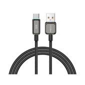 Recci RS42C Lamp Display Serisi USB-A to Type-C 100W Hızlı Şarj Özellikli Data ve Şarj Kablosu 1.5M - 1