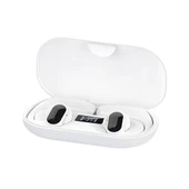 Recci REP-W60 Angel Serisi Dijital LED Göstergeli Hi-Fi Ses Kaliteli TWS Kulak İçi Bluetooth v5.3 Kulaklık - 2