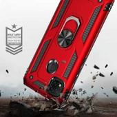 Xiaomi Redmi 9C Kılıf Yüzüklü Zırh Tank Vega - 6