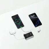 Recci RPB-P66 PD 20W Hızlı Şarj Özellikli Type-C & lightning Kablolu Powerbank 22.5W 10.000mAh - 4