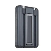 Recci RPB-W23 PD 20W Led Göstergeli Standlı Kablosuz Şarj Özellikli Type-C ve Lightning Kablolu Powerbank 15W 10000mAh - 2