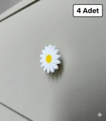 Papatya Mobilya Kulpu 4 Adet - 1