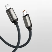 Recci RS35CL Type-C to Lightning PD 30W Örgü Tasarımlı Hızlı Şarj Özellikli Data ve Şarj Kablosu 1M - 7