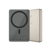 Recci RPB-W36 Ultra İnce PD 20W Hızlı Şarj Özellikli Wireless Powerbank 15W 10000mAh - 3