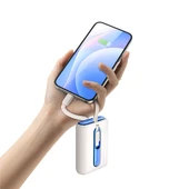 Recci RPB-P12C PD 20W Askı İpli Hızlı Şarj Özellikli Type-C Kablolu Powerbank 22.5W 9000mAh - 7